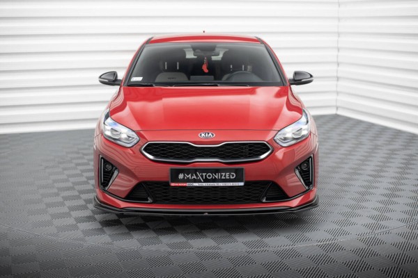 Street+ Spoilerlippe Front Ansatz V.1 passend für Kia Ceed GT / GT-Line Mk3 / Proceed Mk1