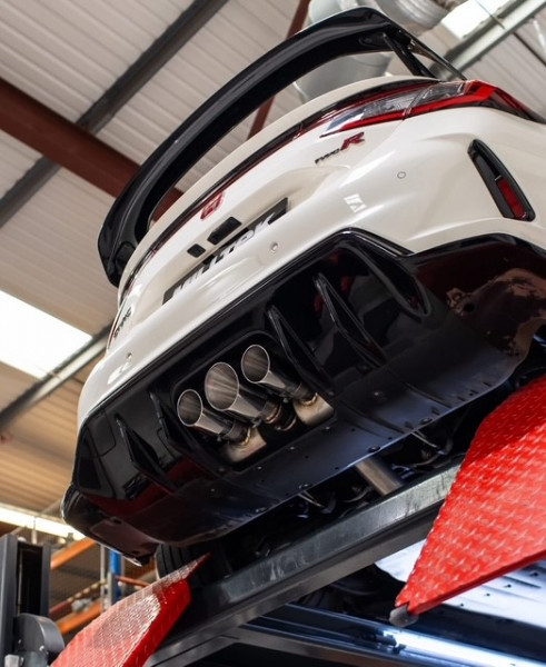 MILLTEK SPORTAUSPUFFANLAGE (TÜV) HONDA CIVIC TYPE R FL5 2.0 I-VTEC (OPF)