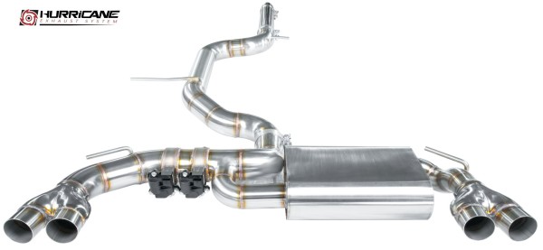 HURRICANE 3,5" ABGASANLAGE (TÜV) CUPRA LEON 300 4 KL + FACELIFT