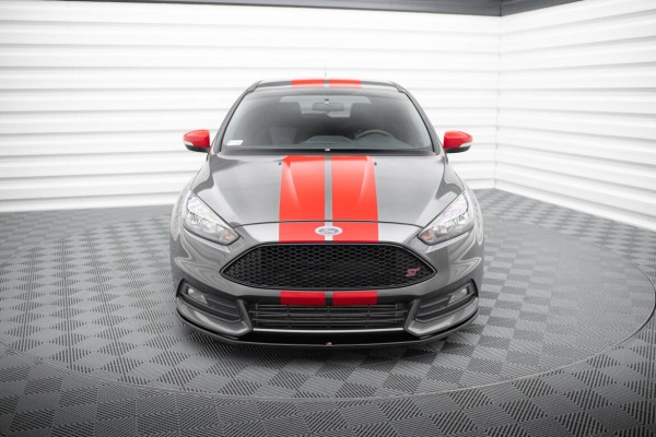MAXTON DESIGN FRONTSPLITTER V2 (TÜV) FORD FOCUS ST250 FACELIFT