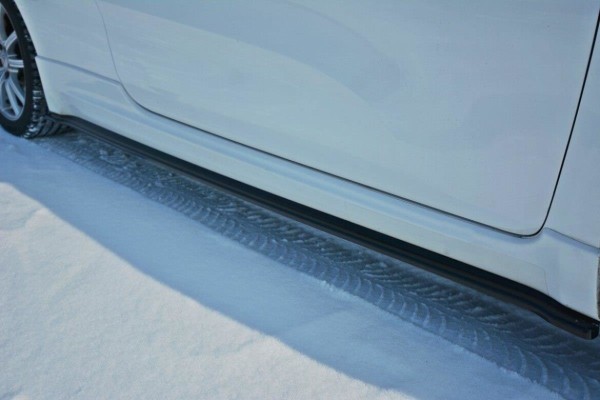 Street+ Seitenschweller Leisten passend für Kia Ceed GT MK2 schwarz Hochglanz