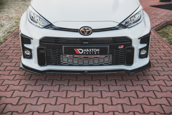 MAXTON DESIGN FRONTSPLITTER HOCHGLANZ V1 (TÜV) TOYOTA YARIS GR