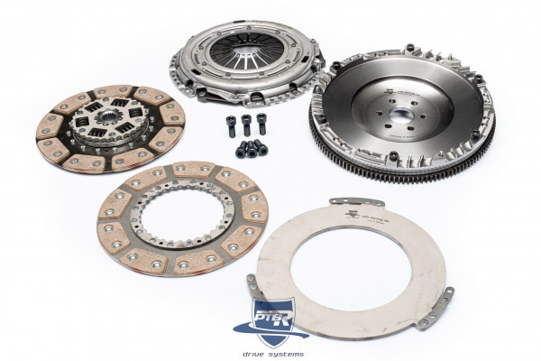 PTB-RACING 2 SCHEIBEN KUPPLUNGSKIT 800NM-1200NM FORD FOCUS MK3 ST/RS & FOCUS MK4 ST