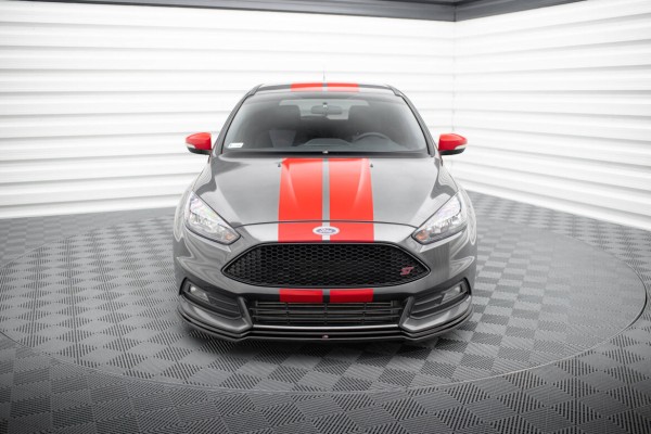 MAXTON DESIGN FRONTSPLITTER V3 (TÜV) FORD FOCUS ST250 FACELIFT