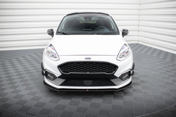 MAXTON DESIGN FRONTSPLITTER V2 HOCHGLANZ (TÜV) FORD FIESTA MK8 ST200+MK8 ST-LINE