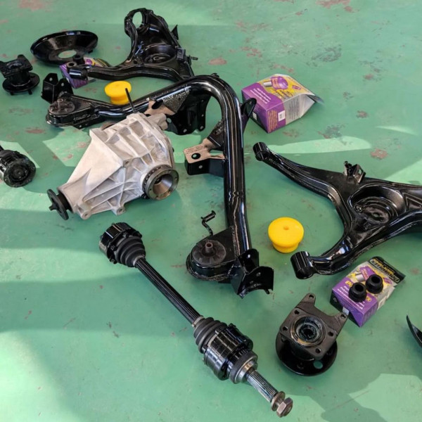 POWERFLEX BUCHSENSATZ KOMPLETT HINTEN SIERRA/SCORPIO/ESCORT RS COSWORTH