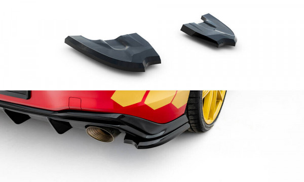 MAXTON DESIGN HECKANSATZ FLAPS V4 (TÜV) VW GOLF 8 GTI CLUBSPORT FL