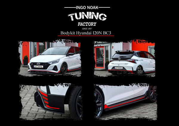 INGO NOACK TUNING BODYKIT PASSEND FÜR HYUNDAI I20N PERFORMANCE AB 2021