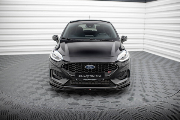 MAXTON DESIGN FRONTSPLITTER HOCHGLANZ V2 (TÜV) FORD FIESTA MK8.5 FACELIFT ST&ST-LINE