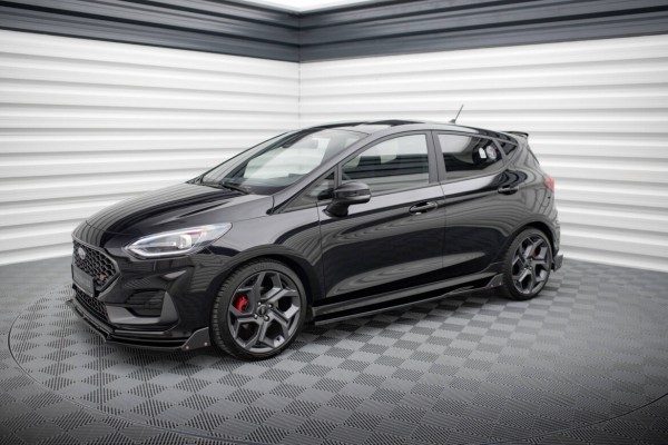 MAXTON DESIGN SEITENSCHWELLER DIFFUSOR+FLAPS V2 (TÜV) FORD FIESTA MK8 ST200+MK8 ST-LINE