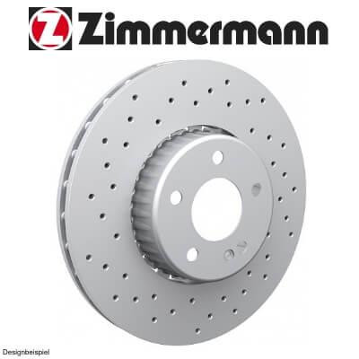 ZIMMERMANN BREMSSCHEIBEN 2-TEILIG GELOCHT VA CUPRA FORMENTOR VZ5