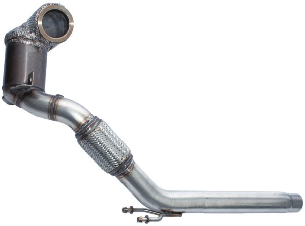 HJS90951110 ECE DOWNPIPE AUDI A3 III / LEON CUPRA III / OCTAVIA RS III / GOLF VII GTI