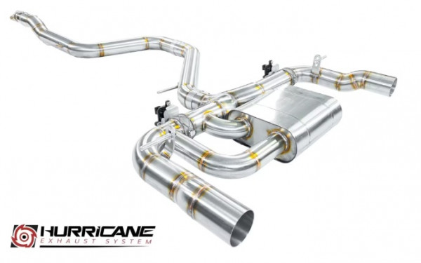 HURRICANE 3,5" ABGASANLAGE (TÜV) HYUNDAI I30N FL FASTBACK 280PS
