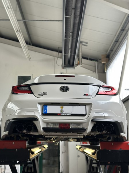 DTH EXHAUST KLAPPENAUSPUFFANLAGE TOYOTA GR86 & BRZ² UMBAU