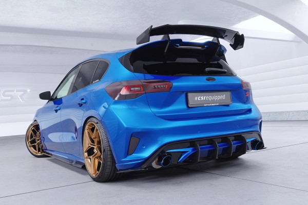 Schwanenhals Heckflügel mit ABE für Ford Focus MK4 ST Schrägheck SHF087