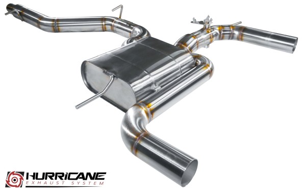 HURRICANE 3,5" ABGASANLAGE (TÜV) CUPRA ATECA VFL OPF AWD + FL OPF AWD