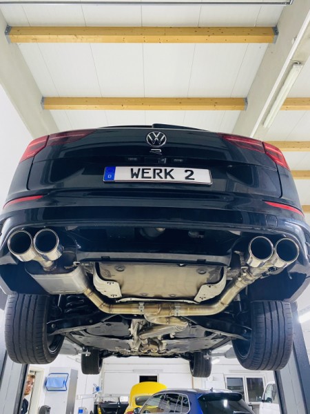 DTH EXHAUST REAPER V4 VW GOLF MK8 R VARIANT