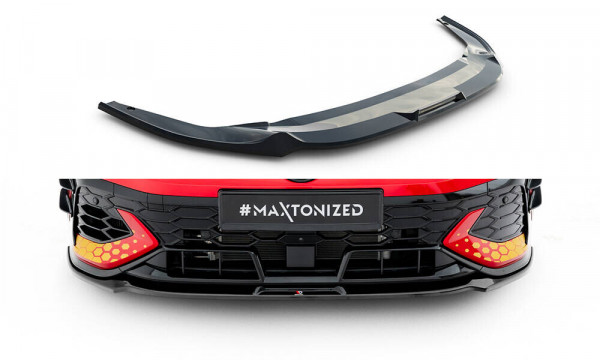 MAXTON DESIGN CUP FRONTSPLITTER HOCHGLANZ V3 (TÜV) VW GOLF 8 GTI CLUBSPORT FL
