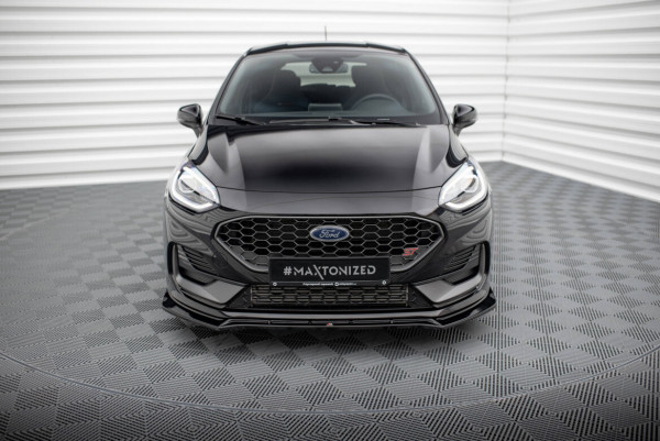 MAXTON DESIGN FRONTSPLITTER HOCHGLANZ V4 (TÜV) FORD FIESTA MK8.5 FACELIFT ST&ST-LINE