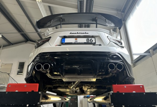 DTH EXHAUST KLAPPENAUSPUFFANLAGE TOYOTA GT86 TRD