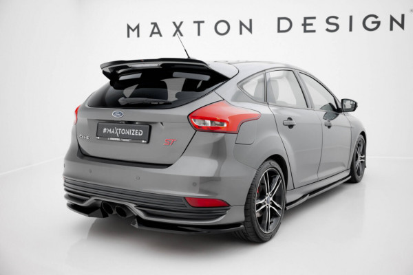MAXTON DESIGN HECKSTOßSTANGE DIFFUSOR ECKEN V3 (TÜV) FORD FOCUS ST250 FACELIFT