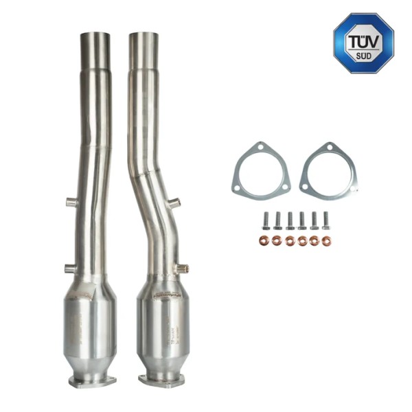 HPerformance 2,75" 70mm Kat Module 100 / 400 Zeller - Audi RS3, TTRS 8S, RSQ3 - OPF Modelle - DNW