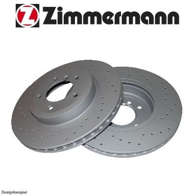 ZIMMERMANN BREMSSCHEIBEN GELOCHT COATZ HA CUPRA FORMENTOR VZ5