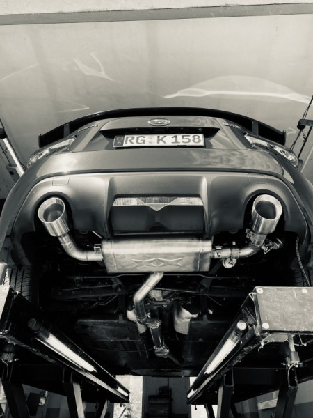 DTH EXHAUST KLAPPENAUSPUFFANLAGE TOYOTA GT86 & SUBARU BRZ