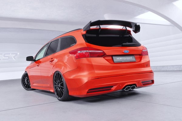 Schwanenhals Heckflügel mit ABE für Ford Focus MK3 ST Turnier