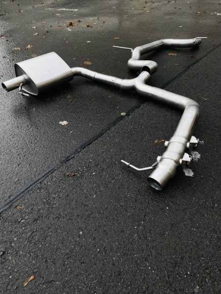 DTH EXHAUST REAPER V4 REAPER V4 SKODA VRS NX FACELIFT