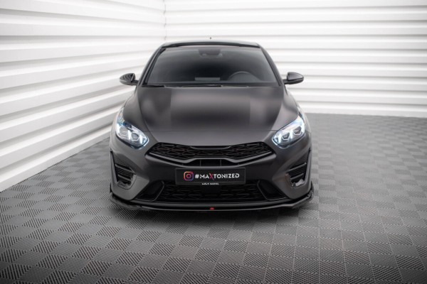 Street+ Spoilerlippe Front Ansatz V.1 passend für Kia Proceed GT Mk3 FL / Ceed GT / GT - Line Mk1 FL