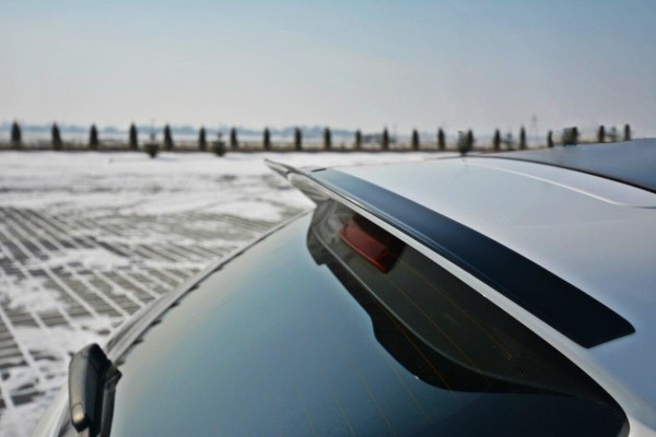 Heck Spoiler Aufsatz Abrisskante passend für Kia PRO CEE"D GT MK2 schwarz Hochglanz