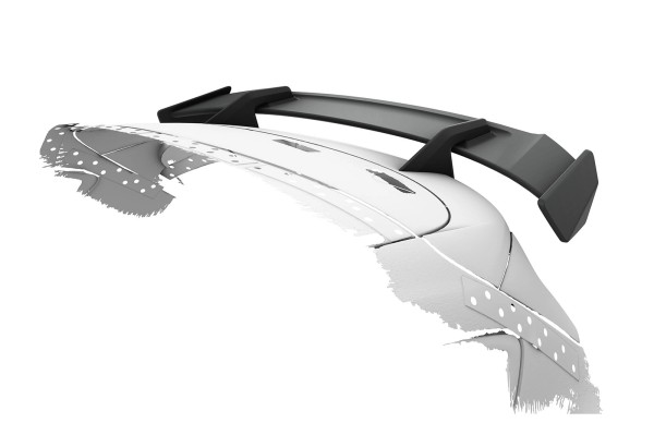 Schwanenhals Heckflügel mit ABE für Ford Focus MK4 Turnier SHF084-F01