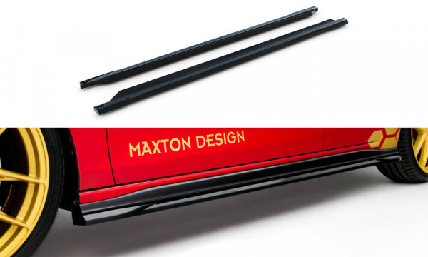 MAXTON DESIGN SEITENSCHWELLER V1 (TÜV) VW GOLF 8 GTI CLUBSPORT FL